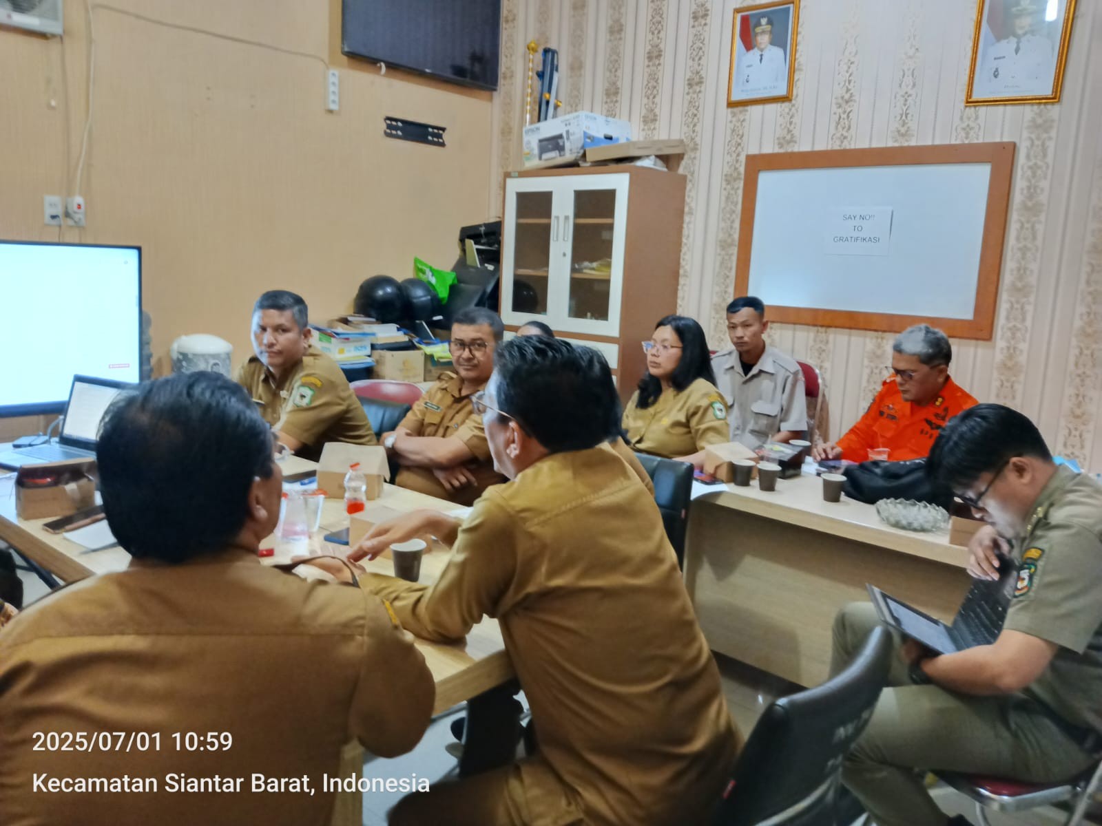 Asistensi Penginputan Capaian Penerapan Standar Pelayanan Minimal (SPM)