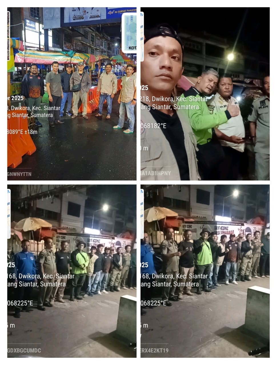 Piket Transisi Darurat Ke Pemulihan Bencana Gedung IV Pasar Horas